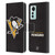 NHL Pittsburgh Penguins Plain Leather Book Wallet Case Cover For Xiaomi 12 Lite