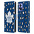 NHL Toronto Maple Leafs Leopard Patten Leather Book Wallet Case Cover For Motorola Edge 30 Neo 5G