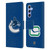 NHL Vancouver Canucks Plain Leather Book Wallet Case Cover For Samsung Galaxy A34 5G