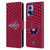 NHL Washington Capitals Net Pattern Leather Book Wallet Case Cover For Motorola Edge 30 Neo 5G