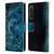 Vincent Hie Dragons 2 Abolisher Blue Leather Book Wallet Case Cover For Sony Xperia 5 IV