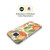 Haley Bush Pattern Painting Orange Splash Soft Gel Case for Motorola Moto G53 5G