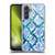 Haley Bush Pattern Painting Blue Diamond Soft Gel Case for Samsung Galaxy A54 5G