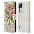 Haley Bush Floral Painting Pink Vase Leather Book Wallet Case Cover For Xiaomi 12T Pro