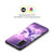 Random Galaxy Space Unicorn Ride Purple Galaxy Cat Soft Gel Case for Samsung Galaxy A54 5G