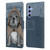 Barruf Dogs English Bulldog Leather Book Wallet Case Cover For Samsung Galaxy A34 5G