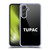 Tupac Shakur Logos Sans Serif Soft Gel Case for Samsung Galaxy A54 5G