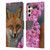 Ash Evans Animals Fox Peonies Leather Book Wallet Case Cover For Samsung Galaxy A54 5G