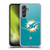 NFL Miami Dolphins Logo Plain Soft Gel Case for Samsung Galaxy A54 5G