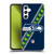 NFL Seattle Seahawks Logo Stripes Soft Gel Case for Samsung Galaxy A54 5G
