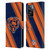 NFL Chicago Bears Artwork Stripes Leather Book Wallet Case Cover For OPPO A57s