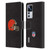 NFL Cleveland Browns Logo Plain Leather Book Wallet Case Cover For Xiaomi 12T Pro