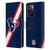 NFL Houston Texans Logo Stripes Leather Book Wallet Case Cover For OPPO A57s