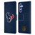 NFL Houston Texans Logo Football Leather Book Wallet Case Cover For Samsung Galaxy A34 5G