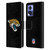 NFL Jacksonville Jaguars Logo Plain Leather Book Wallet Case Cover For Motorola Edge 30 Neo 5G