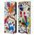Sylvie Demers Floral Rainbow Wings Leather Book Wallet Case Cover For Motorola Edge 30 Neo 5G