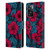 Katerina Kirilova Floral Patterns Red Hibiscus Leather Book Wallet Case Cover For OPPO A57s