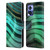 UtArt Malachite Emerald Glitter Gradient Leather Book Wallet Case Cover For Motorola Edge 30 Neo 5G