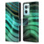 UtArt Malachite Emerald Glitter Gradient Leather Book Wallet Case Cover For OnePlus Nord CE 2 5G