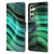 UtArt Malachite Emerald Glitter Gradient Leather Book Wallet Case Cover For Samsung Galaxy A54 5G