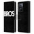 BROS Logo Art Text Leather Book Wallet Case Cover For OPPO A57s
