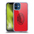 AC Milan Art Red And Black Soft Gel Case for Apple iPhone 12 Mini