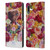 E.T. Graphics Floral Leather Book Wallet Case Cover For LG K22