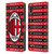 AC Milan Art Sempre Milan 1899 Leather Book Wallet Case Cover For LG K22