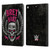 WWE Bret Hart Hitman Skull Leather Book Wallet Case Cover For Apple iPad 10.2 2019/2020/2021