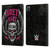 WWE Bret Hart Hitman Skull Leather Book Wallet Case Cover For Apple iPad Pro 11 2020 / 2021 / 2022
