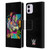 WWE Bret Hart Neon Art Leather Book Wallet Case Cover For Apple iPhone 11