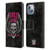 WWE Bret Hart Hitman Skull Leather Book Wallet Case Cover For Apple iPhone 14