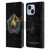 Hogwarts Legacy Graphics Golden Snidget Leather Book Wallet Case Cover For Apple iPhone 14 Plus