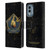 Hogwarts Legacy Graphics Golden Snidget Leather Book Wallet Case Cover For Nokia X30