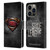 Justice League Movie Superman Logo Art Man Of Steel Leather Book Wallet Case Cover For Apple iPhone 14 Pro