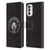 Manchester City Man City FC Badge Black White Mono Leather Book Wallet Case Cover For Motorola Moto G52