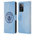 Manchester City Man City FC Badge Geometric Blue Obsidian Mono Leather Book Wallet Case Cover For OPPO A57s