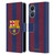FC Barcelona 2023/24 Crest Kit Home Leather Book Wallet Case Cover For OnePlus Nord N20 5G