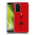 AC Milan Crest Patterns Red Soft Gel Case for Huawei P40 5G
