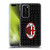 AC Milan Crest Patterns Red And Grey Soft Gel Case for Huawei P40 5G