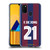 FC Barcelona 2023/24 Players Home Kit Frenkie de Jong Soft Gel Case for Samsung Galaxy M30s (2019)/M21 (2020)
