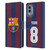 FC Barcelona 2023/24 Players Home Kit Pedri Leather Book Wallet Case Cover For Nokia X30