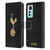 Tottenham Hotspur F.C. Badge Black And Gold Leather Book Wallet Case Cover For Xiaomi 12 Lite