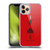 AC Milan Crest Patterns Red Soft Gel Case for Apple iPhone 11 Pro