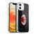 AC Milan Crest Patterns Red And Grey Soft Gel Case for Apple iPhone 12 / iPhone 12 Pro & MagSafe
