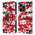 AC Milan Crest Patterns Digital Camouflage Leather Book Wallet Case Cover For Apple iPhone 14 Pro