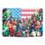 Justice League DC Comics Comic Book Covers Of America #1 Vinyl Sticker Skin Decal Cover for Apple MacBook Pro 16" A2485