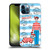 Where's Wally? Graphics Stripes Blue Soft Gel Case for Apple iPhone 12 Pro Max