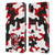 AC Milan Crest Patterns Camouflage Leather Book Wallet Case Cover For Apple iPhone XR