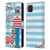 Where's Wally? Graphics Stripes Blue Leather Book Wallet Case Cover For OPPO Reno4 Z 5G